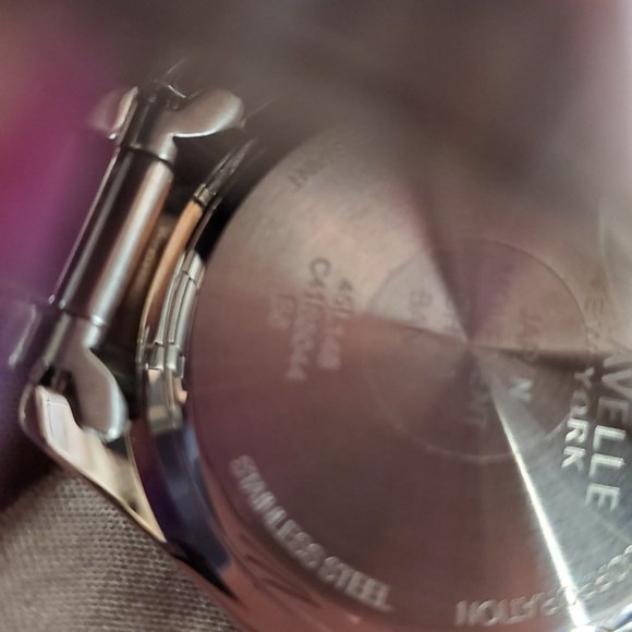 NWT Caravelle New York Women's Quartz Stainless Steel Watch - Picture 5 of 7